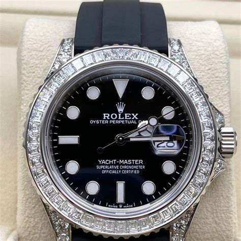 rolex bezel diamonds yacht master|rolex yacht master keys.